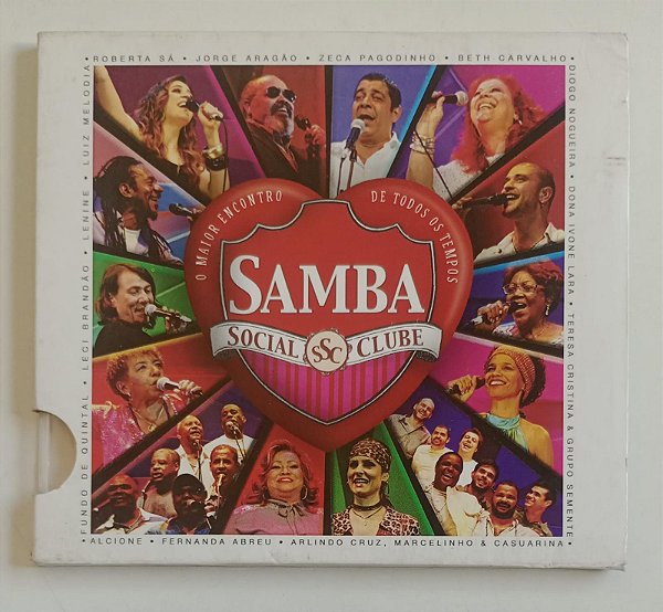 Cd Samba Social Clube ao Vivo Interprete Vários Artistas (2008) [usado]
