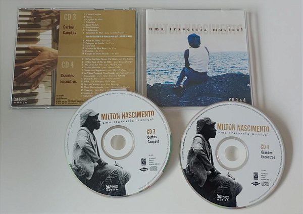 Cd Uma Travessia Musical [cd3 e 4] Interprete Milton Nascimento (1999) [seminovo]