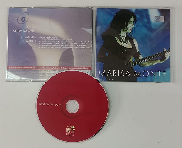Cd Marisa Monte [ep 2001] Interprete Marisa Monte (2001) [seminovo]
