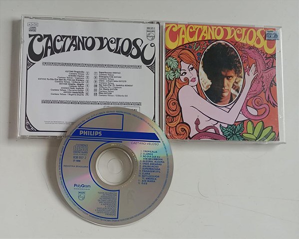 Cd Caetano Veloso - Tropicália (álbum de 1968) Interprete Caetano Veloso (1990) [usado]