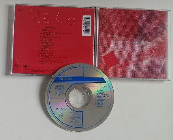 Cd Velô Interprete Caetano Veloso (1989) [usado]