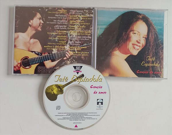 Cd Canção do Amor Interprete Tetê Espíndola (1995) [usado]