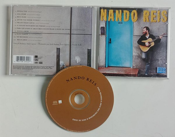 Cd para Quando o Arco-íris Encontrar o Pote de Ouro Interprete Nando Reis (2000) [usado]