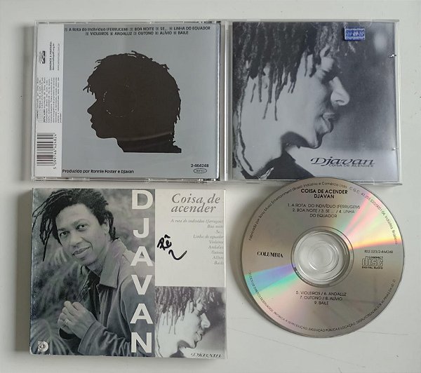 Cd Coisa de Acender Interprete Djavan [usado]
