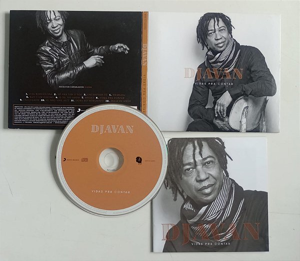 Cd Vidas Pra Contar Interprete Djavan (2015) [seminovo]