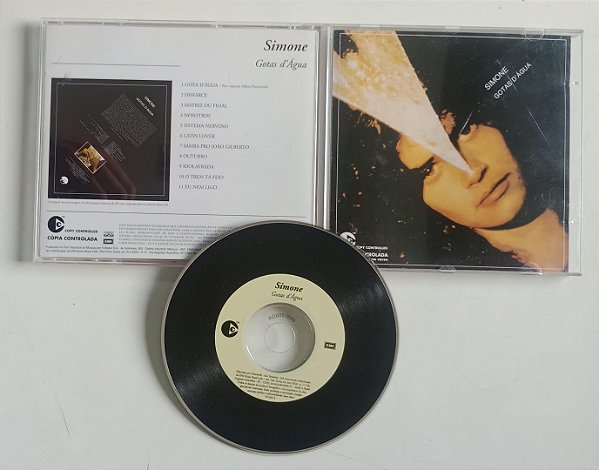 Cd Gotas D''água Interprete Simone [usado]