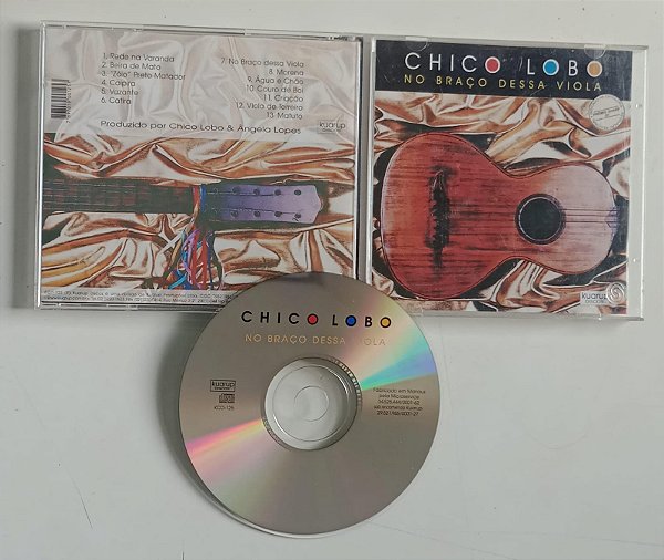 Cd no Braço Dessa Viola Interprete Chico Lobo [usado]