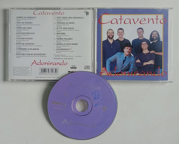 Cd Adonirando Interprete Catavento (1997) [usado]