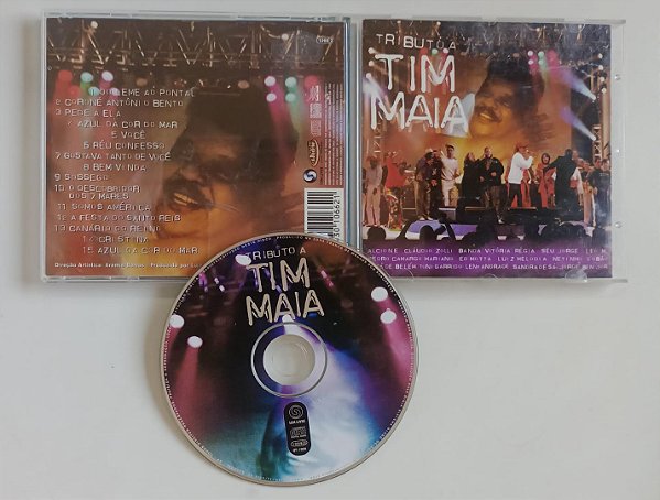 Cd Tributo a Tim Maia Interprete Vários Artistas (1999) [usado]