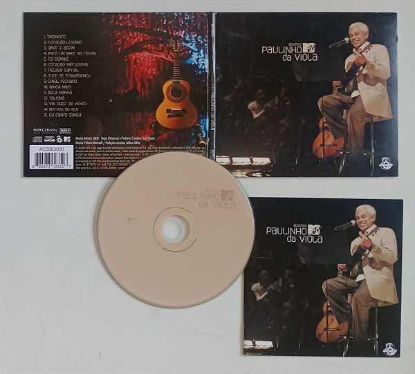 Cd Acústico Mtv Interprete Paulinho da Viola (2007) [usado]