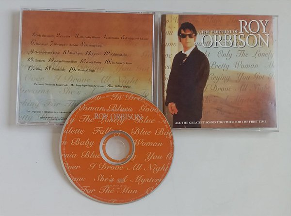 Cd The Very Best Of Roy Orbison Interprete Roy Orbison (1996) [usado]