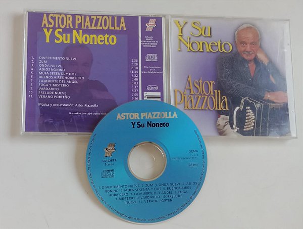 Cd Y Su Noneto Interprete Astor Piazzolla [usado]