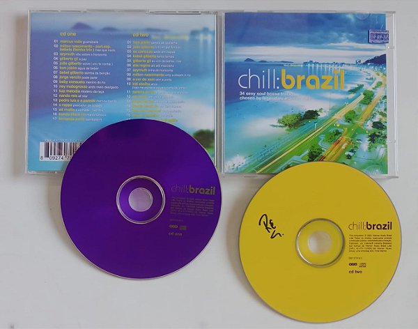 Cd Chill Brazil [coletânea 2 Cds] Interprete Vários Artistas (2002) [seminovo]
