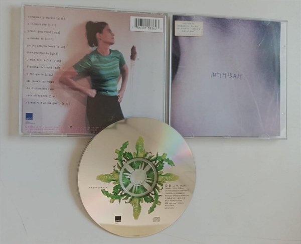 Cd Intimidade Interprete Zélia Duncan (1996) [usado]