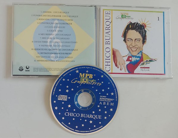 Cd Coleção Mpb Compositores - Chico Buarque Interprete Chico Buarque (1996) [usado]