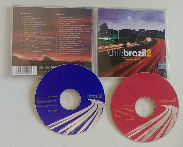 Cd Chill Brazil 2 [coletânea 2 Cds] Interprete Vários Artistas (2003) [usado]