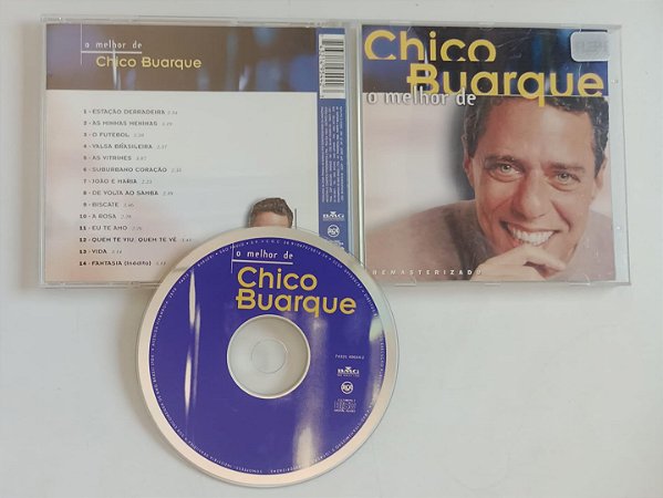 Cd o Melhor de Chico Buarque Interprete Chico Buarque (1997) [usado]