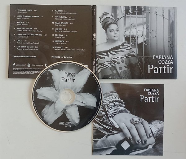 Cd Partir Interprete Fabiana Cozza [seminovo]
