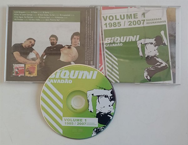 Cd 1985 - 2007 Sucessos Regravados Vol. 1 Interprete Biquini Cavadão [seminovo]