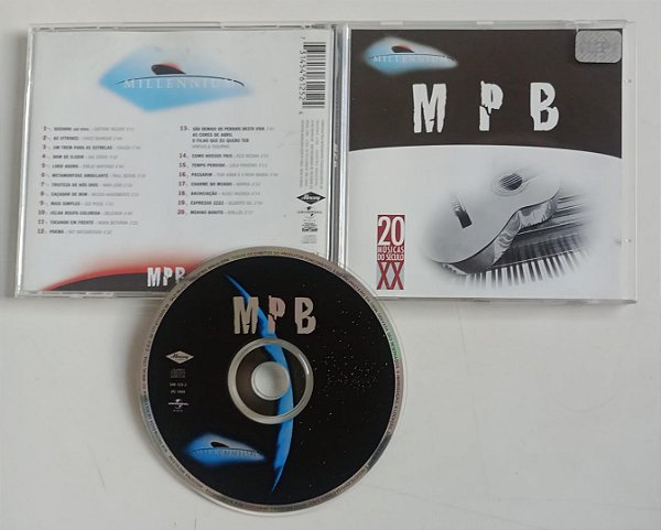 Cd Mpb - Millennium Coletânea Interprete Vários Artistas (1999) [usado]