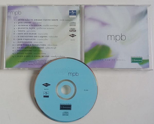 Cd Mpb - Coleção Som do Brasil Boticário Interprete Vários Artistas (2000) [usado]