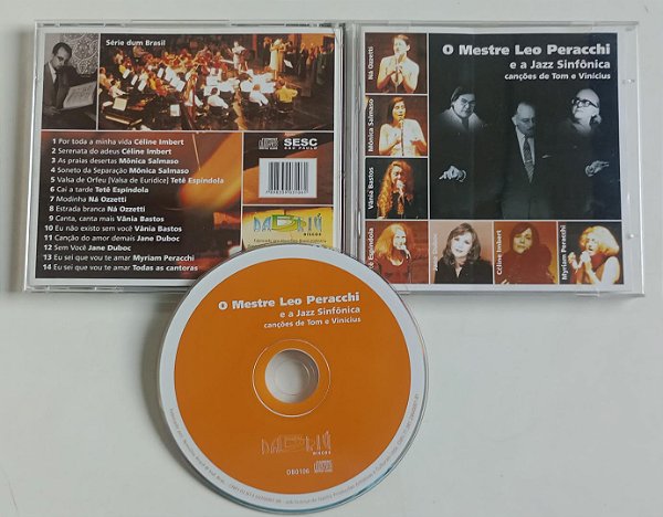 Cd o Mestre Leo Peracchi e a Jazz Sinfônica Interprete Vários Artistas [seminovo]