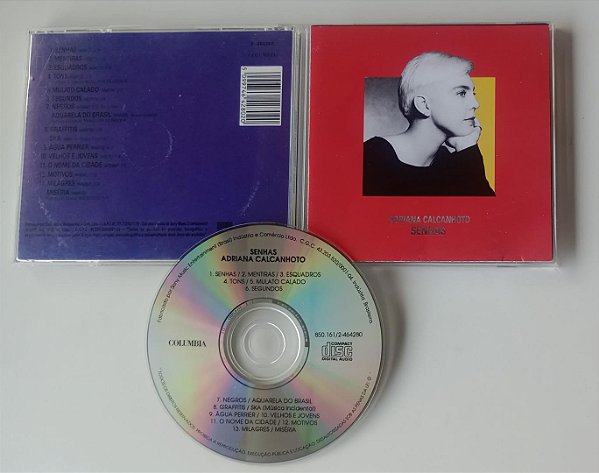 Cd Senhas Interprete Adriana Calcanhoto [usado]