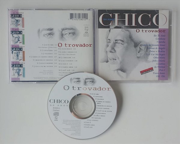 Cd o Travador - Chico 50 Anos Interprete Chico Buarque [usado]