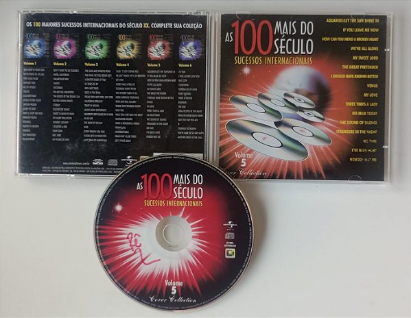 Cd as 100 Mais do Século Vol. 5 Interprete Vários Artistas (2003) [usado]