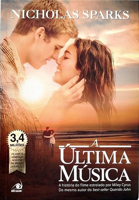Livro a Última Música Autor Sparks, Nicholas (2010) [seminovo]