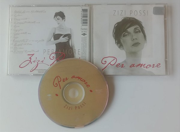 Cd Per Amore Interprete Zizi Possi (1997) [usado]