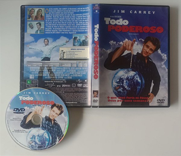 Dvd Todo Poderoso Editora Tom Shadyac [usado]