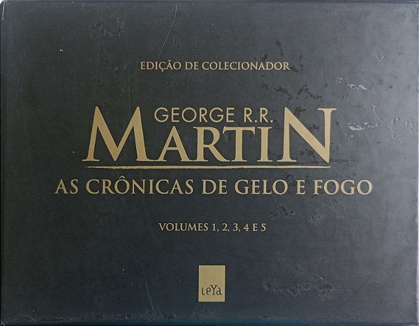 Livro as Crônicas de Gelo e Fogo - Box 5 Livros Autor Martin, George R.r. (2014) [usado]
