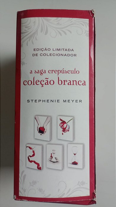 Livro a Saga Crepúsculo - Box Coleção Branca 5 Livros Autor Meyer, Stephenie (2013) [usado]