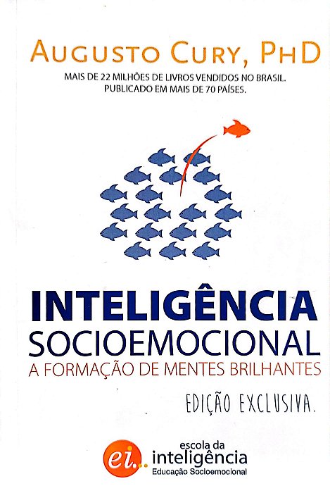 Livro Inteligência Socioemocional Autor Cury, Augusto [seminovo]