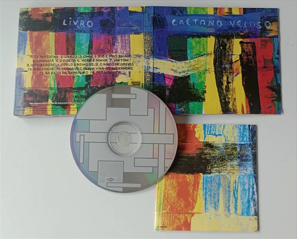 Cd Livro Interprete Caetano Veloso (1997) [usado]