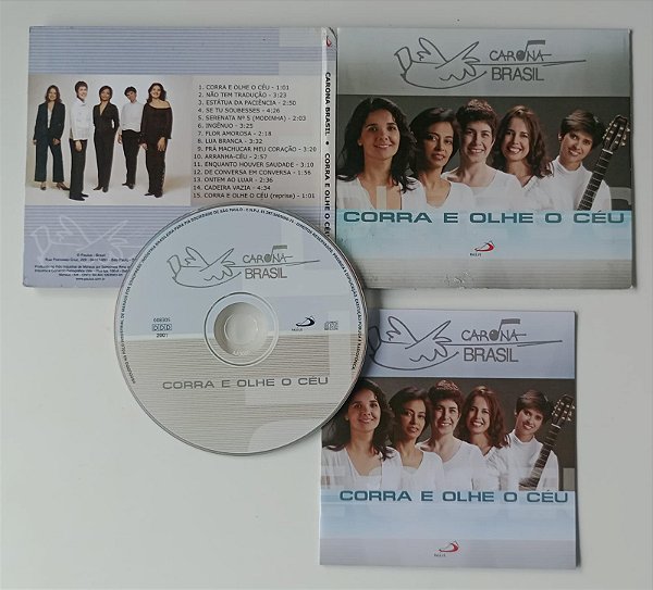 Cd Corra e Olhe o Céu Interprete Carona Brasil (2007) [usado]