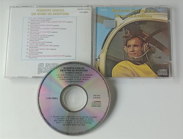 Cd Ritmo de Aventura Interprete Roberto Carlos [usado]