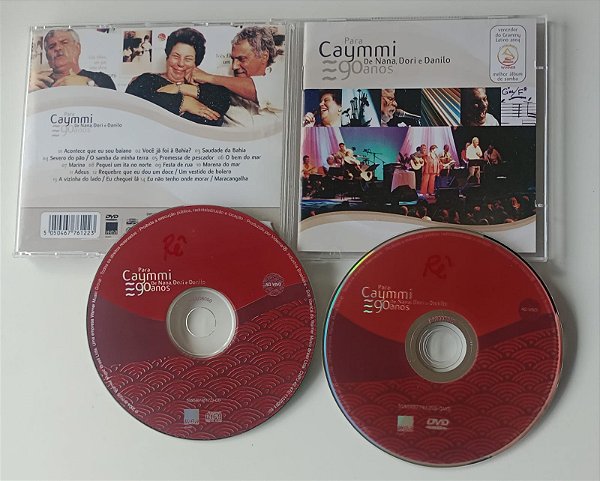 Cd para Caymmi [cd e Dvd] Interprete Nana Caymmi, Dori Caymmi e Danilo Caymmi (2005) [usado]