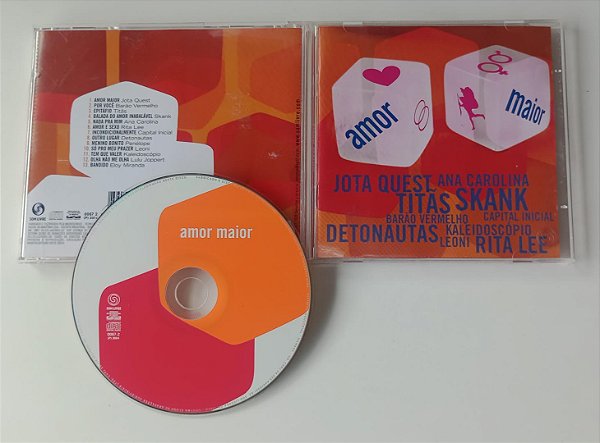 Cd Amor Maior Interprete Vários Artistas (2004) [usado]