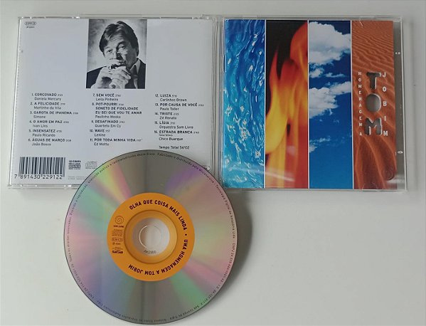 Cd Olha que Coisa Mais Linda [tributo Tom Jobim] Interprete Vários Artistas (2001) [usado]