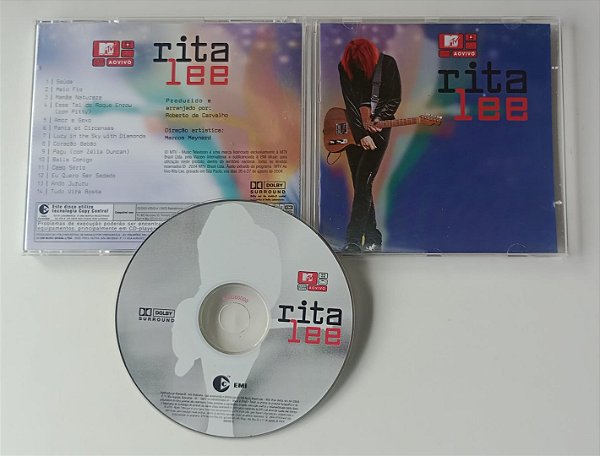 Cd Mtv ao Vivo - Rita Lee Interprete Rita Lee (2004) [usado]
