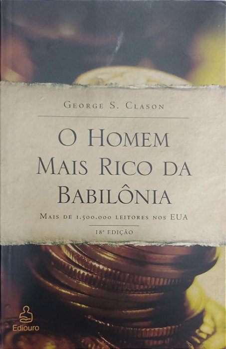 Livro o Homem Mais Rico da Babilônia Autor Clason, George S. (2005) [usado]