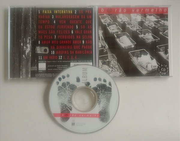 Cd Álbum Interprete Barão Vermelho (1996) [usado]
