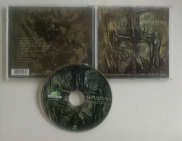 Cd The Mediator Between Head And Hands Must Be The Heart Interprete Sepultura [seminovo]