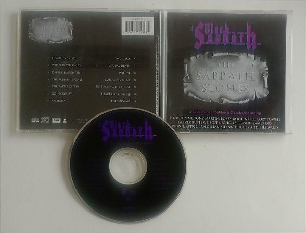 Cd The Sabbath Stones Interprete Black Sabbath (1996) [usado]