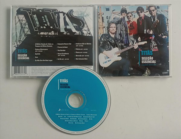 Cd Seleção Essencial Grandes Sucessos [ Titãs ] Interprete Titãs [usado]