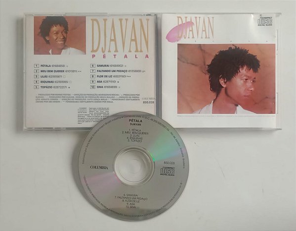 Cd Pétala Interprete Djavan [usado]