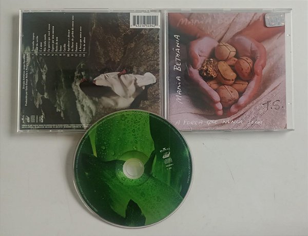 Cd a Força que Nunca Seca Interprete Maria Bethânia (1999) [usado]