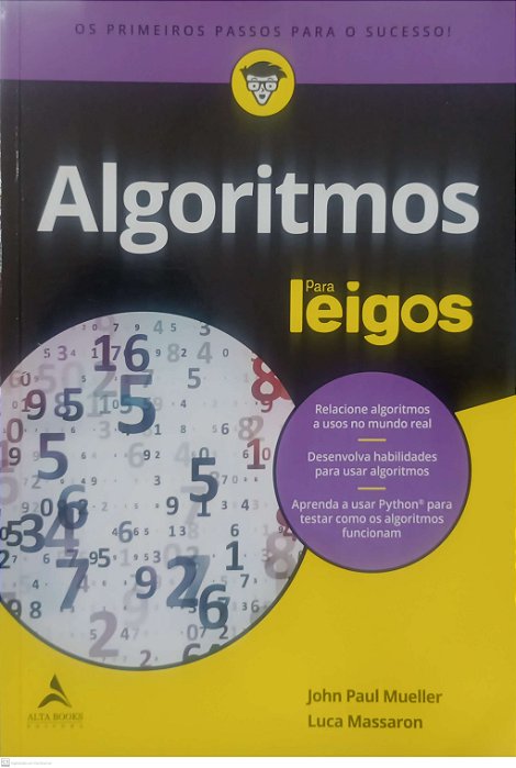 Livro Algoritmos para Leigos Autor Mueller, John Paul (2018) [usado]